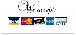 Accept Visa MasterCard Discover